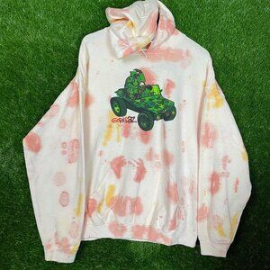 Gorillaz Tie-Dye Hoodie size Extra Large
